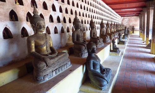 Zdjcie LAOS / Laos pnocny / Vientiane / Wat Si Saket