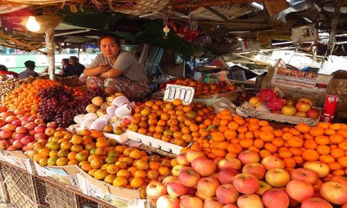 Zdjecie LAOS / Laos pnocny / Vientiane / Talat Sao poranny targ