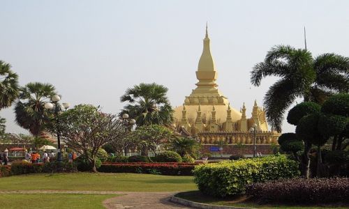Zdjcie LAOS / Laos pnocny / Vientiane / Stupa Krlewska
