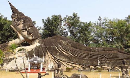 Zdjcie LAOS / Laos pnocny / okolice Vientiane / Park Buddy