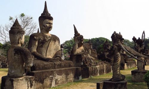 Zdjcie LAOS / Laos pnocny / okolice Vientiane / Park Buddy