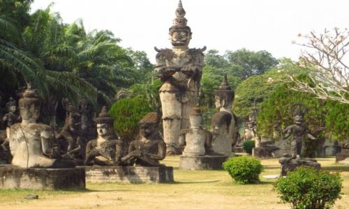 Zdjecie LAOS / Laos pnocny / okolice Vientiane / Park Buddy
