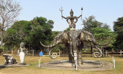 Zdjcie LAOS / Laos pnocny / okolice Vientiane / Park Buddy