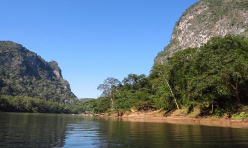 Zdj�cie LAOS / Laos p�nocny / okolice Nong Khiaw / prze�omy rzeki Ou