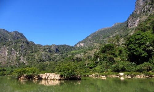 Zdjcie LAOS / Laos pnocny / okolice Nong Khiaw / przeomy rzeki Ou