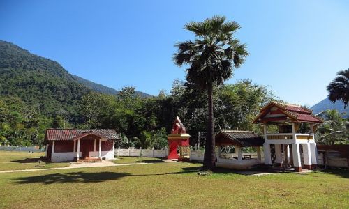 Zdjcie LAOS / Laos pnocny / okolice Nong Khiaw / wioska Muang Ngoi Neua