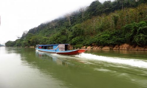 Zdjcie LAOS / Laos pnocny / okolice Nong Khiaw / spyw Nam Ou