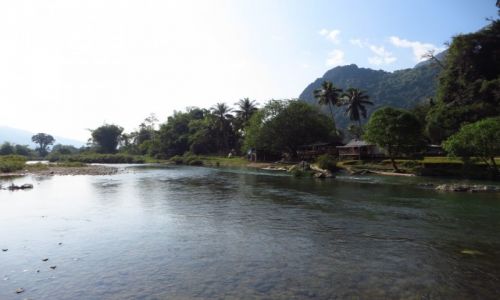 Zdjcie LAOS / Laos pnocny / okolice Vang Vieng / obrazki z Laosu