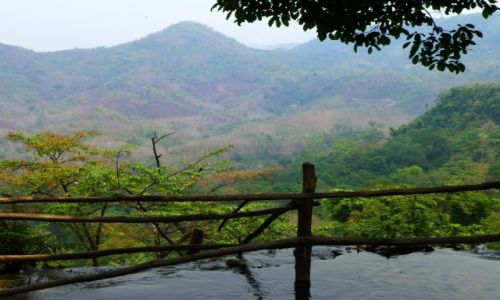 Zdjęcie LAOS / ... / Wodospad Kuang Si / Wierzchołek wodospadu