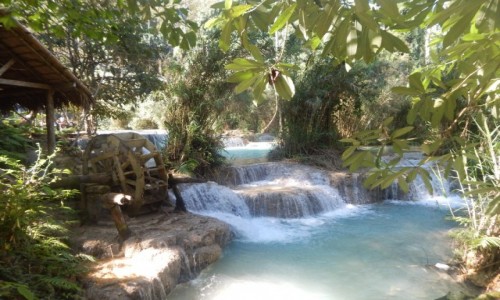 Zdjecie LAOS / Luang Prabang / Okolice Luang Prabang / Wodospad