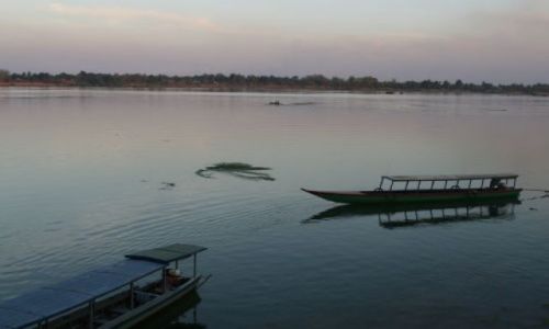 Zdj�cie LAOS / brak / Si Pha Don-wyspy na Mekongu / Zmierzch na Don Kong