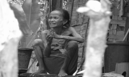 Zdjecie LAOS / Champa / Wioska na poudnie od Pakse / Kobieta Laos