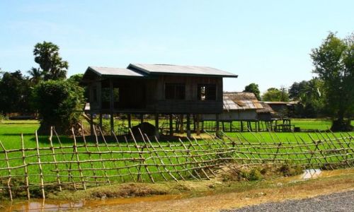 Zdjęcie LAOS / brak / Si Pha Don / Wioska na Don Kong