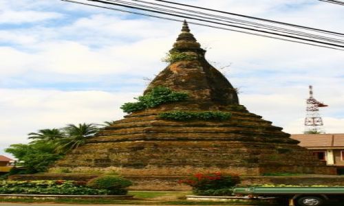 Zdjecie LAOS / brak / Vientiane / Czarna stupa