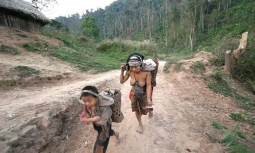Zdjęcie LAOS / brak / MUANG SING Plemie AKHA / AKHA#