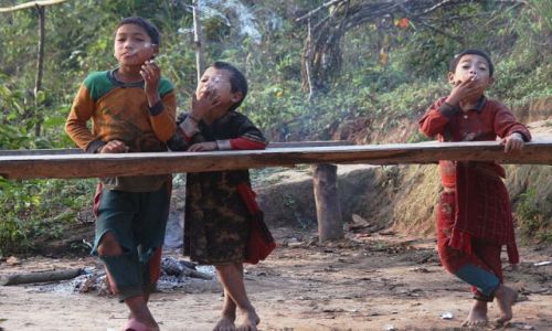 Zdjecie LAOS / brak / MUANG SING Plemie AKHA / AKHA4