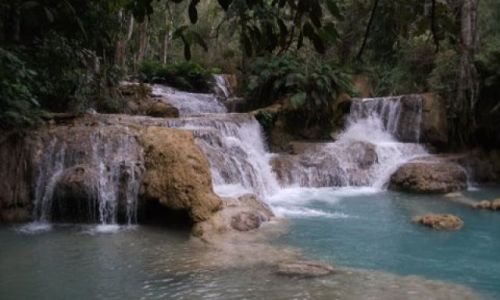 Zdjecie LAOS / Luang Prabang / ok. 30 km. na poudnie od  Luang Prabang / ...