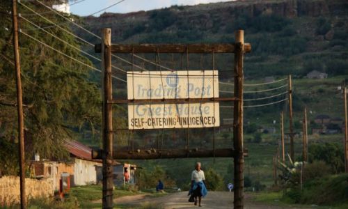 Zdjęcie LESOTHO / Roma / Trading Post Guest House / Podziękowanie