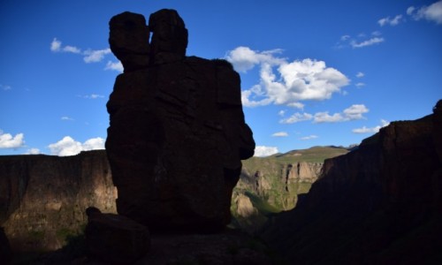 Zdjecie LESOTHO / Pd. Lesoto / Semonkong / Bliniaki