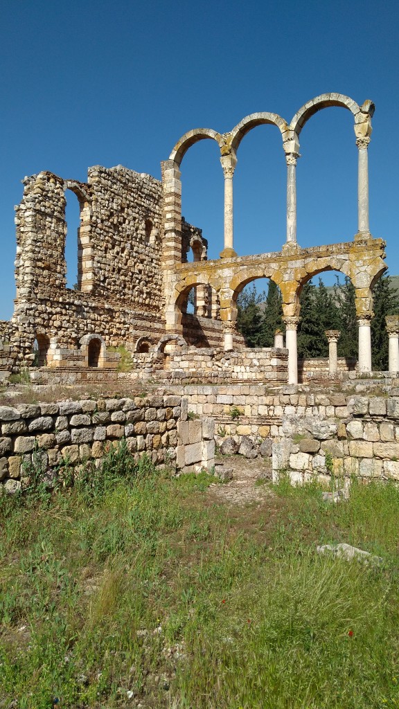 Zdjęcia: Anjar, Dolina Bekaa, Ruiny średniowiecznego miasta, LIBAN Zdjęcia: Anjar, Dolina Bekaa, Ruiny średniowiecznego miasta, LIBAN