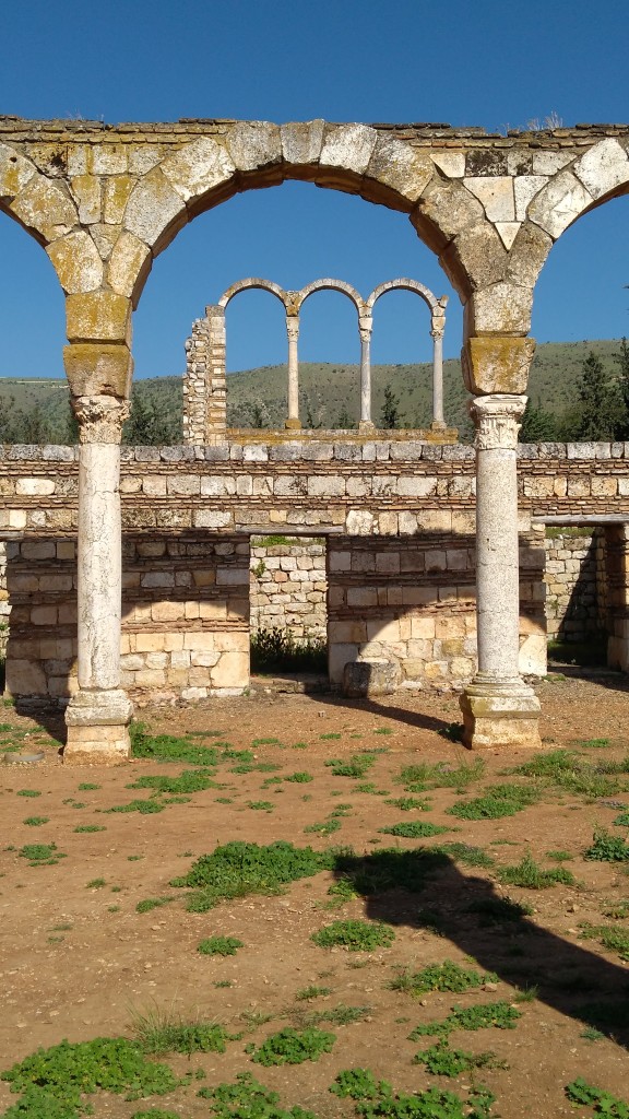 Zdjęcia: Anjar, Dolina Bekaa, Pozostały tylko łuki, LIBAN Zdjęcia: Anjar, Dolina Bekaa, Pozostały tylko łuki, LIBAN
