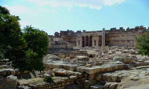 Zdjcie LIBAN / - / Baalbek / witynia boga Baala w Baalbek