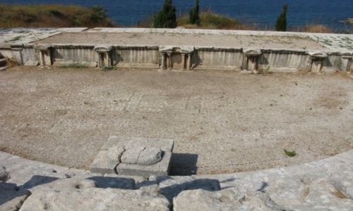 Zdjcie LIBAN / - / Byblos / Ruiny teatru Byblos