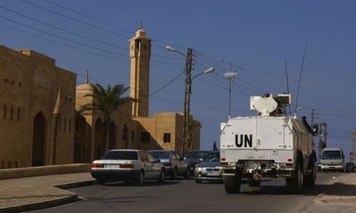 Zdjęcie LIBAN / brak / Sur / Patrol UNIFIL w Sur