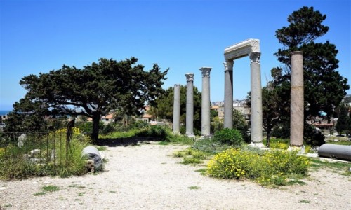 Zdjcie LIBAN / Bejrut / Byblos / Rzymskie kolumny