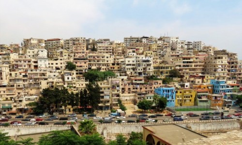 LIBAN / Kada Trypolis / Trypolis / Panorama z cytadeli