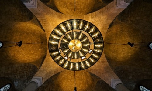 Zdjęcie LIBAN / Bejrut / Wielki meczet Al-Omari / Sklepienie