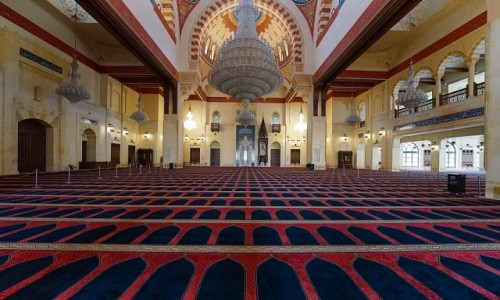 Zdjcie LIBAN / Bejrut / Meczet Mohammad Al-Amin / Wntrze
