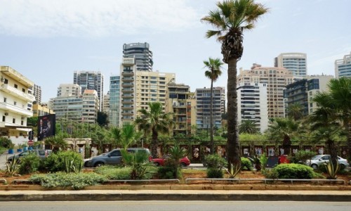 Zdjcie LIBAN / Bejrut / . / Osiedle nad promenad