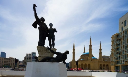LIBAN / Bejrut / . / Plac Mczennikw