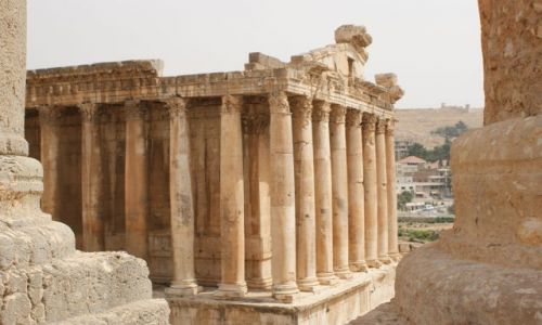 Zdjęcie LIBAN / dolina Bekaa / Baalbek / starożytnosc pod kontrolą Hezbollahu