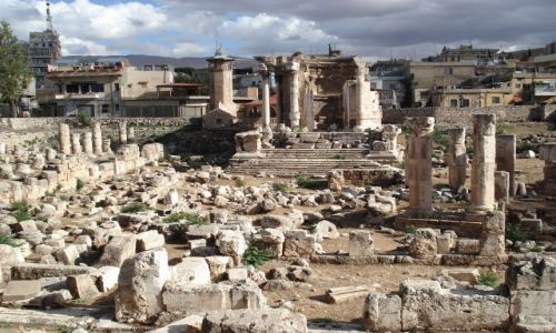 Zdjcie LIBAN / rodkowy Liban / Baalbek / witynia Westy
