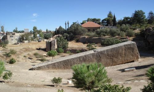 Zdjęcie LIBAN / Środkowy Liban / Baalbek / Największy kamień na świecie