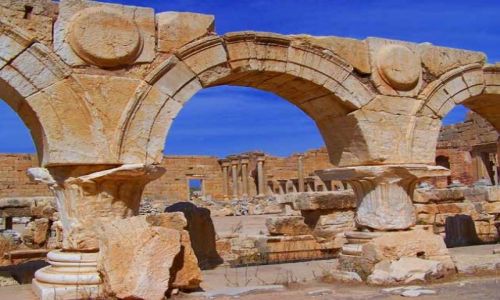 Zdjęcie LIBIA / brak / Leptis Magna / Trochę starej Libii2