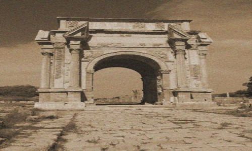 Zdjecie LIBIA / brak / Leptis Magna / Troch naprawd starej Libii8