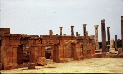 Zdjęcie LIBIA / trypolitania / Laptis Magna / kolumny we forum