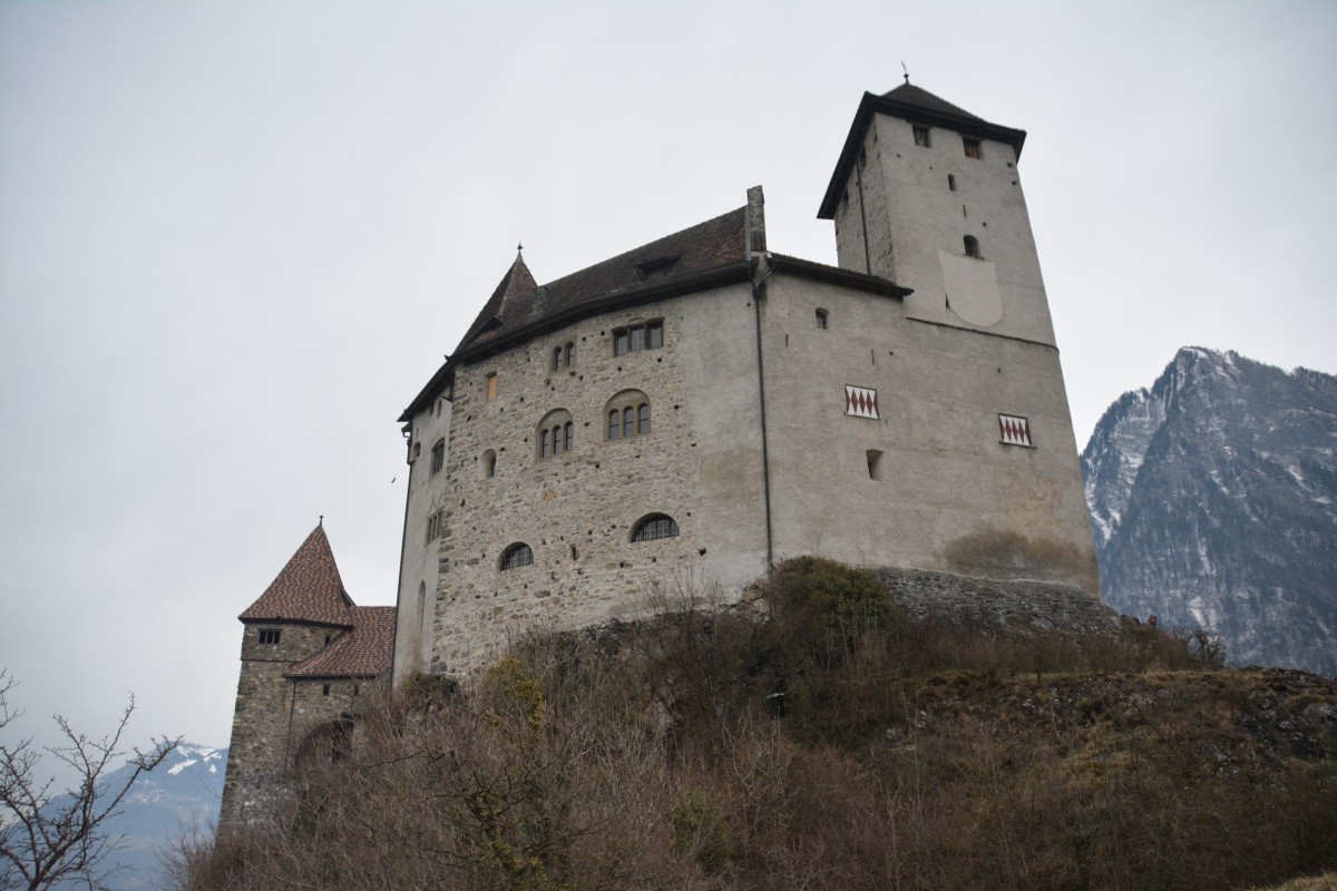 Zdjęcia: Balzers, Oberland, Zamek Burg Gutenberg, LIECHTENSTEIN Zdjęcia: Balzers, Oberland, Zamek Burg Gutenberg, LIECHTENSTEIN