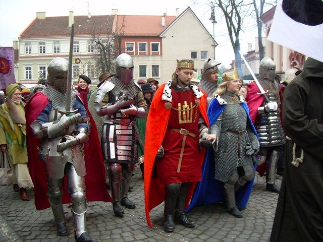 Zdjęcia: Wilno, Królewska para, LITWA Zdjęcia: Wilno, Królewska para, LITWA