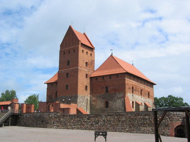 Zdjęcia: Troki, Troki, Książęca rezydencja w Trokach, LITWA Zdjęcia: Troki, Troki, Książęca rezydencja w Trokach, LITWA