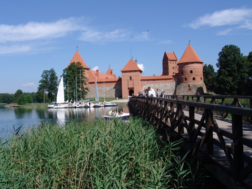 Zdjęcia: Troki (Trakai), Wilno,  Troki. Zamek na wodzie, LITWA Zdjęcia: Troki (Trakai), Wilno,  Troki. Zamek na wodzie, LITWA