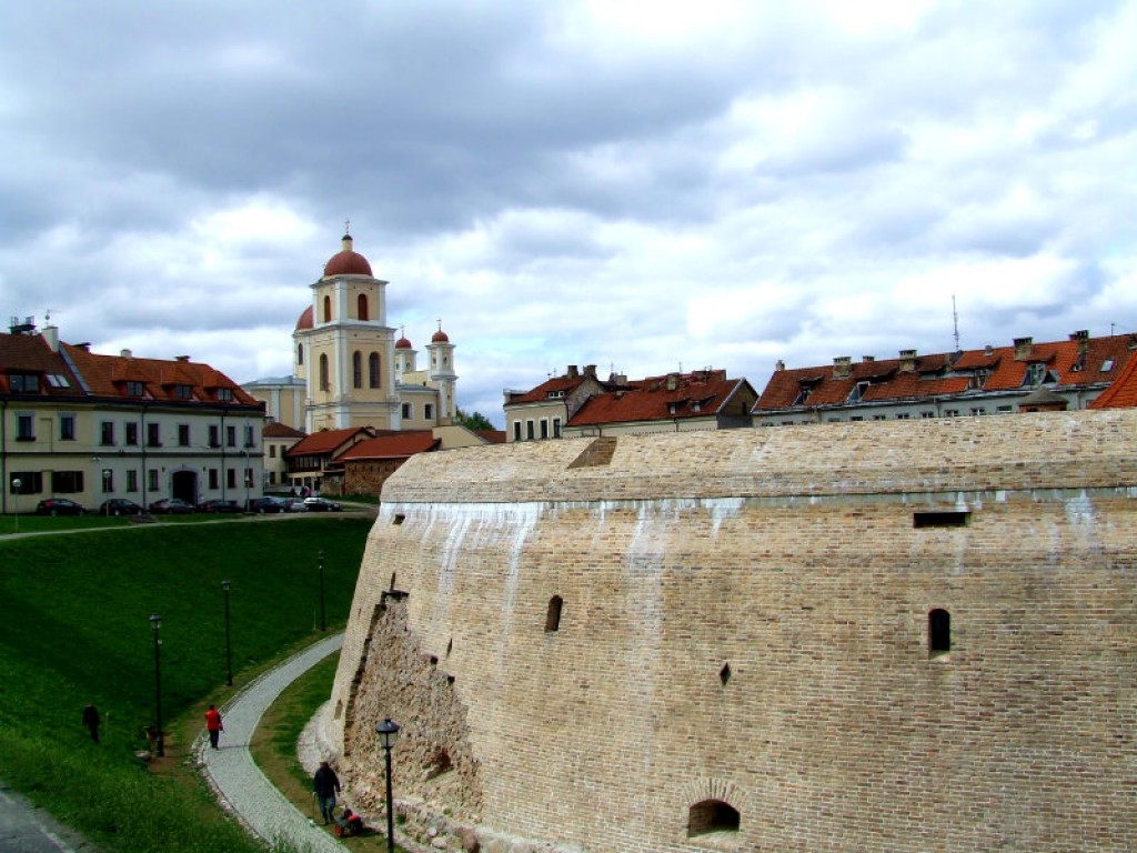Zdjęcia: Wilno, Wilno, wileńskie mury obronne, LITWA Zdjęcia: Wilno, Wilno, wileńskie mury obronne, LITWA