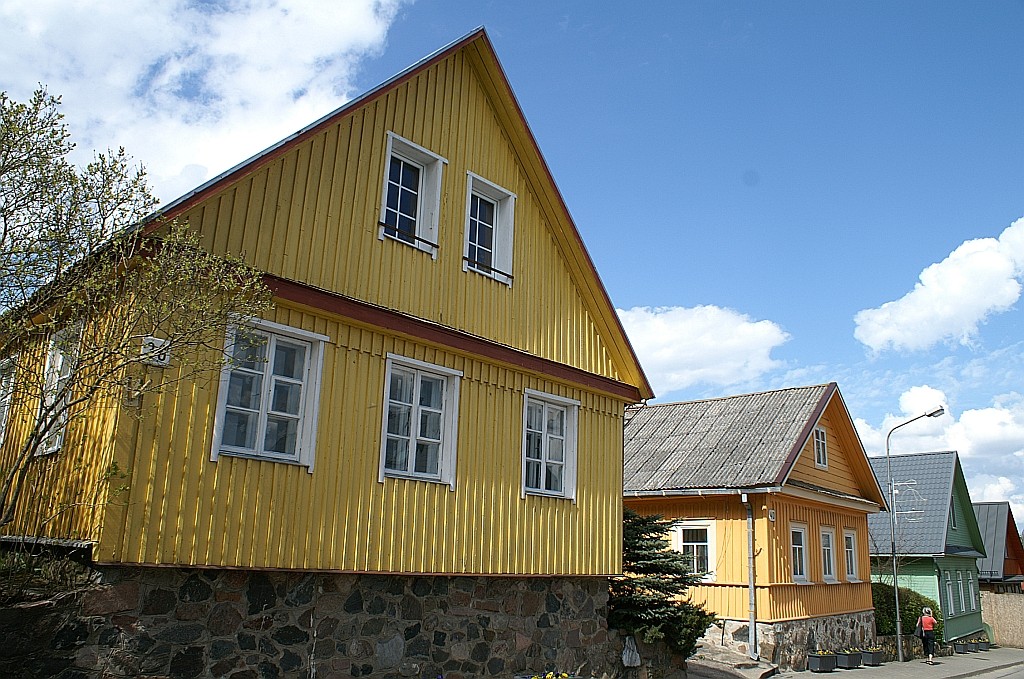 Zdjęcia: Troki, okolice Wilna, architektura karaimska, LITWA Zdjęcia: Troki, okolice Wilna, architektura karaimska, LITWA