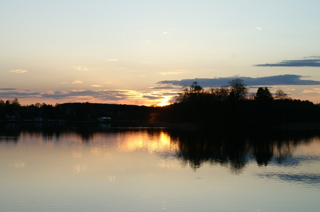 Zdjęcia: Troki, okolice Wilna, zachód słońca nad jeziorem , LITWA Zdjęcia: Troki, okolice Wilna, zachód słońca nad jeziorem , LITWA