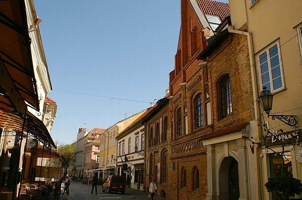 Zdjęcia: Wilno, WIlno, ulica Zamkowa, LITWA Zdjęcia: Wilno, WIlno, ulica Zamkowa, LITWA