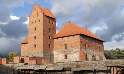 Zdjęcie LITWA / - / Troki / Zamek w Trokach