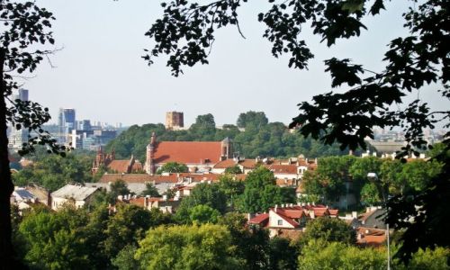 Zdjecie LITWA / - / Wilno / Panorama wileska